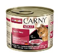ANIMONDA CARNY Adulte Conserve de Bœuf et Cœur 200 g
