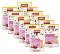 ANIMONDA Carny Kitten Pouch Baby pate nourriture humide pour chatons 12x85g
