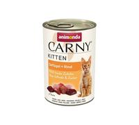 ANIMONDA Carny Kitten Poultry&Beef - Volaille et boeuf pour chatons 12x400 g
