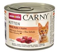 Animonda Carny Kitten veau, poulet et dinde - 200g