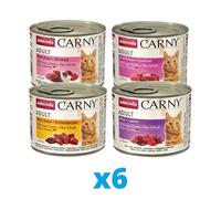 ANIMONDA Carny mix 4 saveurs différentes 24 x 200 g
