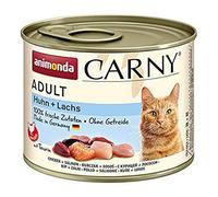 animonda Carny Nourriture Humide pour Chat Adulte - Poulet + Saumon - 6 x 200 g