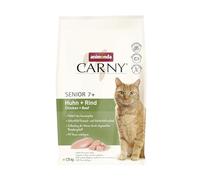 animonda Carny Nourriture sèche pour Chats au Poulet et au bœuf (1 x 1,75 kg), Nourriture sèche pour Chats âgés sans Sucre ni céréales, avec Beaucoup de Viande de Poulet fraîche et de protéines de