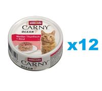 ANIMONDA Carny Ocean thon blanc et bœuf 12x80g