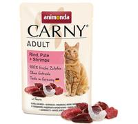 Animonda Carny PB Adult beef, turkey + shrimps 85g