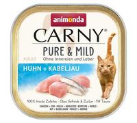 ANIMONDA Carny Pure & Mild Poulet et morue Nourriture humide pour chats 100g