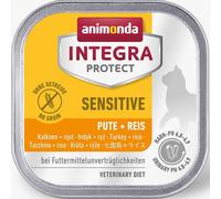 Animonda Cat Barquette Integra Protect Sensitiv à la dinde et au riz 100g