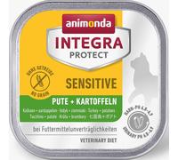 Animonda Cat Barquette Integra Protect Sensitiv à la dinde et aux pommes de terre 100g