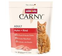 ANIMONDA Cat Carny Adult, croquettes pour chat au poulet et au bœuf, 350 g