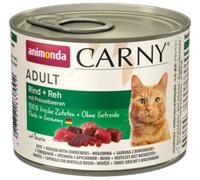 Animonda Cat | Carny Adulte 200g | Aliment humide pour chats adultes - Boîte de