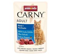 Animonda Cat | Carny | Sachet de nourriture pour chat 85 g - Bœuf de pintade 85