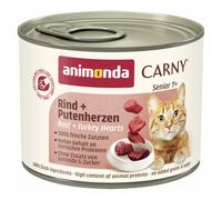 ANIMONDA Carny Chat Senior Bœuf et Cœur de dinde 200 g
