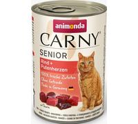 Animonda Cat Dose Carny Senior Rind & Putenherzen - 400 g