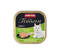 Animonda Cat Vom Feinsten Adulte Dinde avec poitrine de poulet et fines herbes 100g