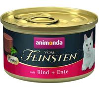 Animonda Cat | Vom Feinsten Mousse | Mousse pour chats - Boîte de 85 g - Bœuf et