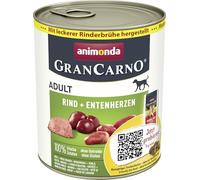 Animonda GranCarno Adult Rind & Entenherzen 6 x 800g