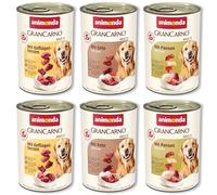animonda Grancarno Adulte Deftige Variation (6 x 400 g), Nourriture Humide pour Animaux Adultes, Nourriture Humide pour Chien avec Ingrédients 100% Frais Charnus, Nourriture pour Chien sans Céréales