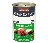 ANIMONDA GranCarno Adulte pour chien : cerf et pomme 400g
