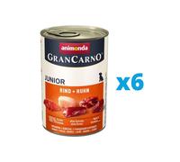 ANIMONDA GranCarno Junior bœuf et poulet 6 x 800 g