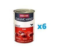 ANIMONDA GranCarno Lot au boeuf et coeurs de dinde 6 x 800 g