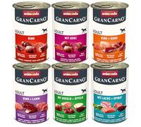 animonda GranCarno Nourriture Humide pour Chien Adulte Variation II 1 x 6 x 400 g