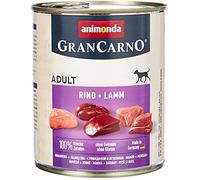 Animonda GranCarno nourriture pour chiens Rind & Lamm,6x800g