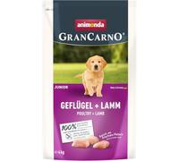 animonda Grancarno - Nourriture sèche Junior - Volaille + Agneau (1 x 4 kg) - Nourriture de qualité supérieure sans céréales pour Jeunes Chiens en Pleine Croissance