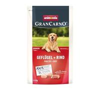 GranCarno Animonda - Nourriture sèche pour Chiens âgés à partir de 7 Ans - Volaille + bœuf (1 x 4 kg) - Nourriture de qualité supérieure sans céréales pour Chiens âgés à partir de 7 Ans