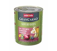 Animonda Grancarno Superaliments Boeuf, V. Betteraves, Mûres, Pissenlit 800 G Pour Chiens,,, En Conserve, Chiens, Nouveautés