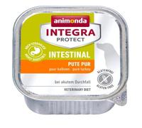 Nourriture de régime pour chien Integra Protect intestinal d’animonda, nourriture humide en cas de diarrhée ou de vomissements, pur dinde, 11 x 150 g