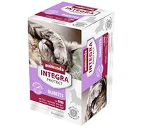 animonda Integra Protect Diabète au bœuf (6 x 100 g) - Nourriture Humide pour Chat en Cas de diabète sucré - Nourriture diététique pour Chats sucrés - Nourriture Humide sans Sucre
