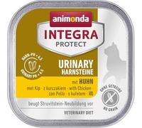 animonda INTEGRA PROTECT Nourriture Humide pour Chat Urinary Struvitstein Poulet (6 x 100 g), recommandée par Le vétérinaire pour Les calculs urinaires, Nourriture diététique développée avec des