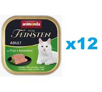 ANIMONDA vom Feinsten Classic avec de la dinde et du lapin 100 g