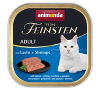 Animonda Vom Feinsten Adult au Saumon & Crevettes 100gx32