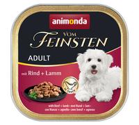 Animonda Vom Feinsten Adult avec bœuf et agneau en sauce 150gx22