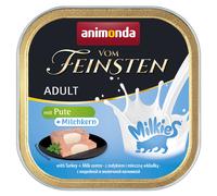 Animonda Vom Feinsten Adult avec dinde & cœur de lait 100gx32