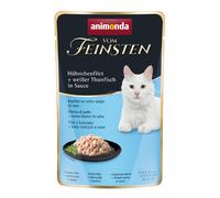 Animonda Vom Feinsten Adult avec filet de poulet & thon blanc en sauce 50gx18