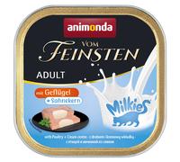 Animonda Vom Feinsten Adult avec Poulet & Cœur de Crème 100gx32