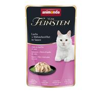 Animonda Vom Feinsten Adult avec saumon et filet de poulet en sauce 50gx18