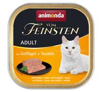 Animonda Vom Feinsten Adult avec Volaille & Pâtes 100gx32