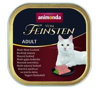 ANIMONDA Vom Feinsten Chat Adulte – Cocktail de viandes – 100 g
