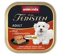 Animonda Vom Feinsten Adult Schlemmerkern avec boeuf & filet de poulet 150gx22