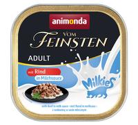 Animonda Vom Feinsten Adulte avec du bœuf en sauce au lait 100gx32