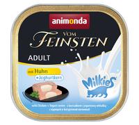Animonda Vom Feinsten Adulte avec Poulet & Cœur de Yaourt 100gx32
