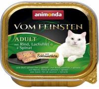 Animonda vom Feinsten avec cœur gourmand au bœuf, filet de saumon & épinards 100g