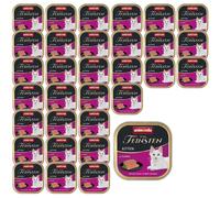 ANIMONDA Vom Feinsten Kitten Lamm in Sauce, Nassfutter für Katzen, 32x100g