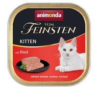 Animonda Vom Feinsten Kittens avec Boeuf 100gx32