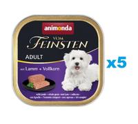ANIMONDA Vom Feinsten Menu Lot l'agneau et des grains 5 x 150 g