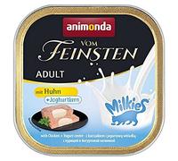 animonda Vom Feinsten Nourriture Humide pour Chat Adulte avec Poulet et Yaourt 32 x 100 g