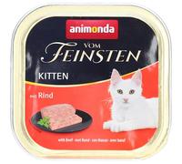 ANIMONDA Vom Feinsten Nourriture humide pour chatons à base de bœuf Aliment 100 g